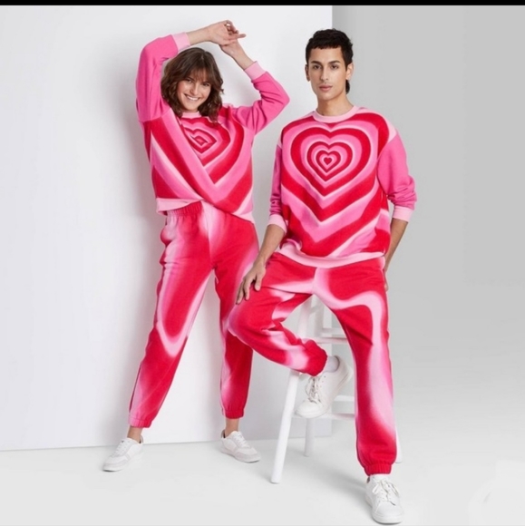 Heart Sweatshirt by Wild Fable - Medium